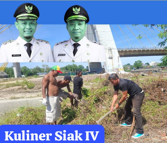 Program Pusat Kuliner di Bawah Jembatan Siak IV Gagasan Walikota Agung Nugroho Disambut Antusias Warga